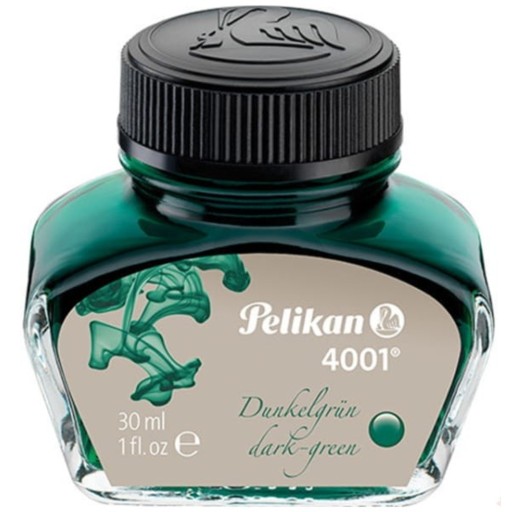 Pelikan 4001 tmavozelený atrament do pera 30ml