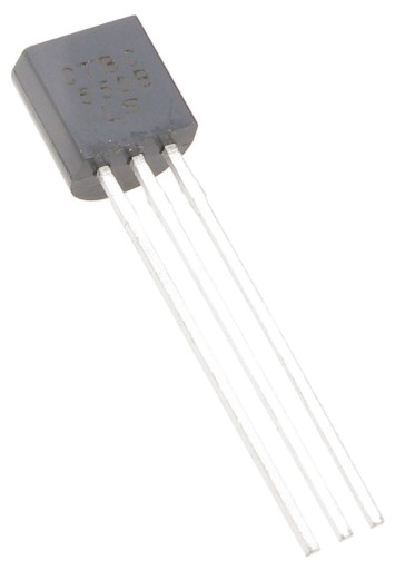 BC550B NPN tranzistor 45V/0,1A (10 ks) /2812-10