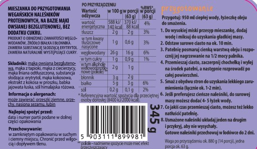 CF ozt VEGE PLACINY 345g