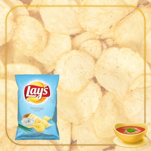 Lay's Lays Fromage Cream chipsy 130g