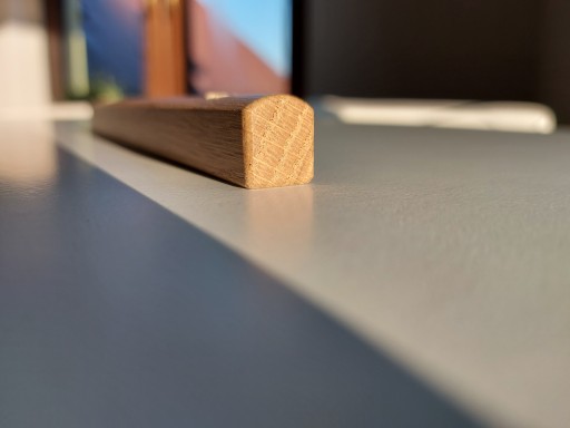 Nábytkové madlo zábradlia v tvare U, dĺžka 242 mm, šírka 192 mm