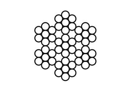 PLÁNO 7X7, NEREZOVÉ NEREZ FI-2,0MM, KYSELINOM ODOLNÉ, 1 METER