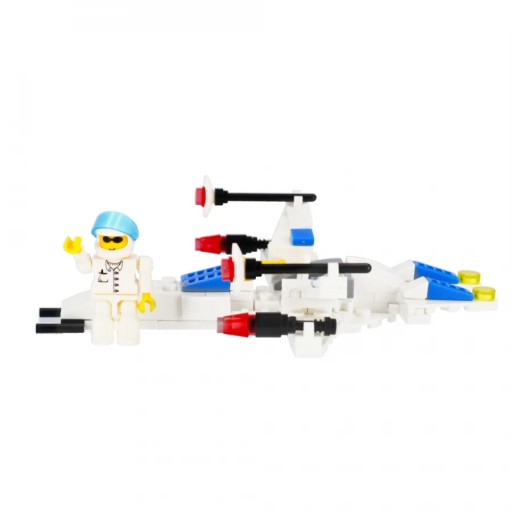 ALLEBLOX STAVEBNÉ BLOKY VESMÍRNA RAKETA VESMÍRNA LOĎ