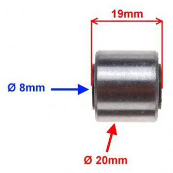 Púzdro tlmiča 20/19/8mm kolobežky GY6 139QMB