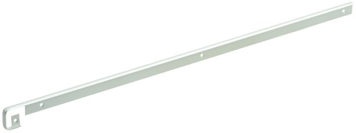 DRÁŽKY NA PULT 38 mm STRIEBORNÁ 600 mm KONEKTOR NA POLOHU 60 cm STRIEBORNÁ