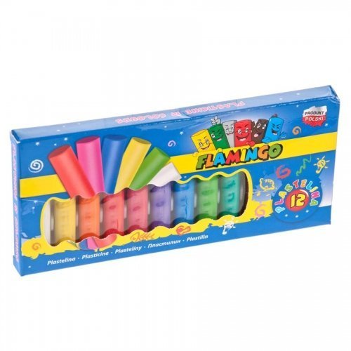 PG PLASTICINE 12 FAREB FLAMINGO