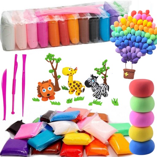 PENA PLASTICINE POLYMER CLAY SENZORY PLASTIC HOME 12 KS