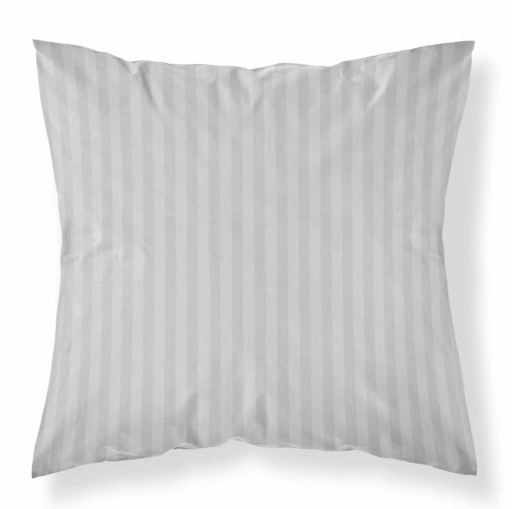 Bavlnená damašková obliečka na vankúš 40x40 strieborná