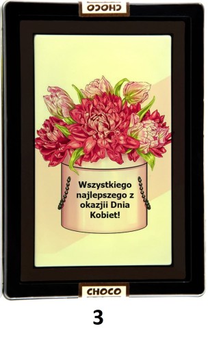 Čokoládová tyčinka 35 g Deň žien