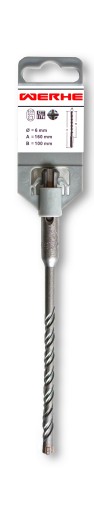 Krížový vrták do betónu SDS Plus 6x160mm Werhe