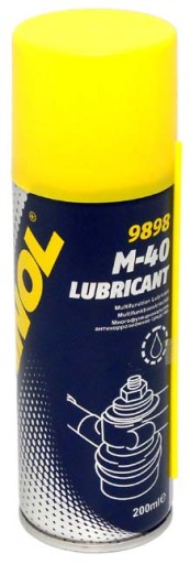 MANNOL M-40 MULTIFUNKČNÝ SPREJ NA ODSTRAŇOVANIE HRDZE 200ML