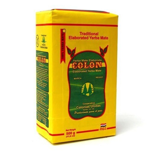 Yerba Mate Elaborada Colon Tradicional 500g 0,5kg