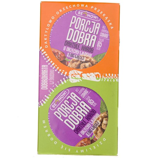 Natural Healthy snack Bez pridaného cukru Datle Orech Karob 2x25g