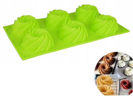 SILIKÓNOVÁ FORMA NA PEČENIE MUFFÍNOV VEĽKONOČNÉ MUFFÍNY.