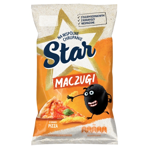 Star Snaki Maczugi Pizza chrumky snack 3x80g