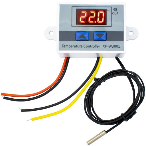 ELEKTRONICKÝ TERMOSTATOVÝ REGULÁTOR TEPLOTY DIGITÁLNY OVLÁDAČ 1500W 230V