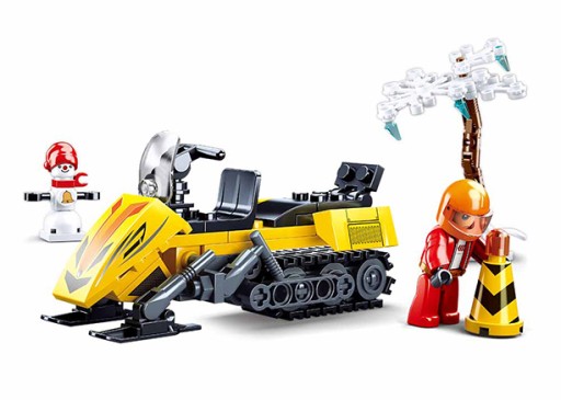 MESTSKÉ BLOKY SKÚTER SNEŽNÉ VOZIDLO MESTSKÁ ZIMA