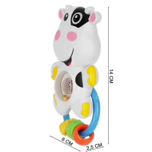 LT236 INTERAKTÍVNA RATTLE COW MESTSKÁ KRAVA