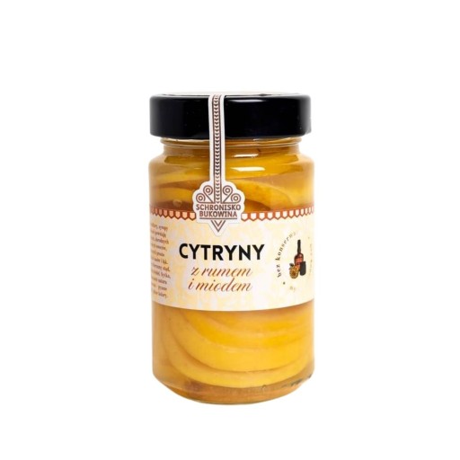 Citróny s rumom do čaju, prírodné zloženie