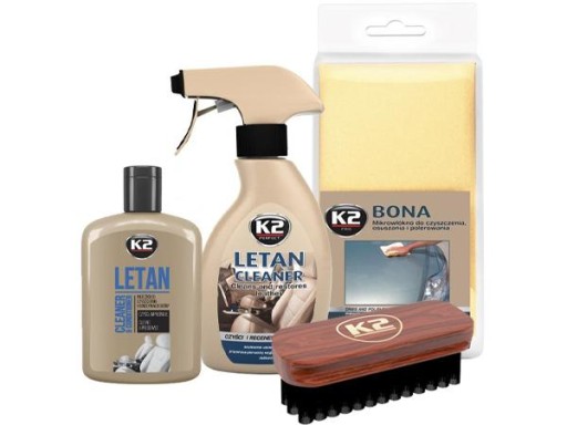 Prípravok na čistenie koženého čalúnenia LETAN CLEANER K2 250ml