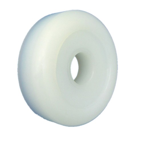 Polyamidový valček na brány bez ložísk, priemer 71mm, priemer 20mm