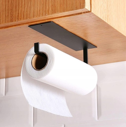Držiak na kuchynské utierky, čierny, stabilný, papierové loft, Loft Hanger