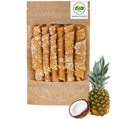 Ovocné rolky ananás kokos 50 g