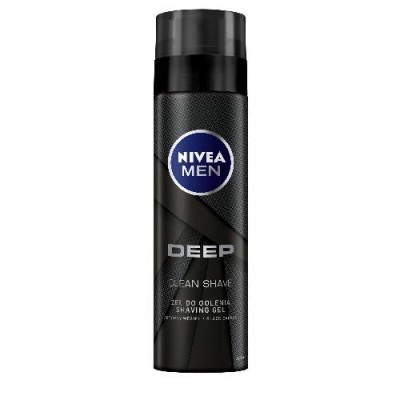 NIVEA MEN Hlboko čistý gél na holenie, 200 ml