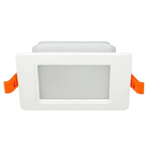 Zapustený podhľadový panel štvorcový 5W 230V biely