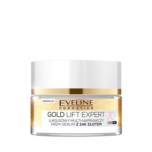 Krém Eveline Cosmetics Gold Lift Expert 70+