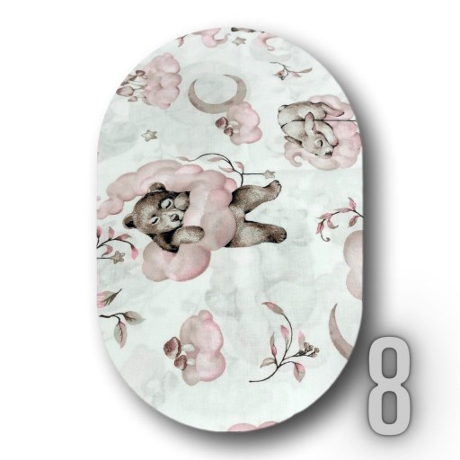 Obliečka do gondolového kočíka s gumičkou Girl Patterns