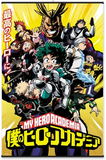 Pôvodný anime plagát My Hero Academia 61 x 91,5