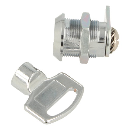 Zámok skrinky s trojuholníkovým kľúčom pre hriadele priemer 19x20mm