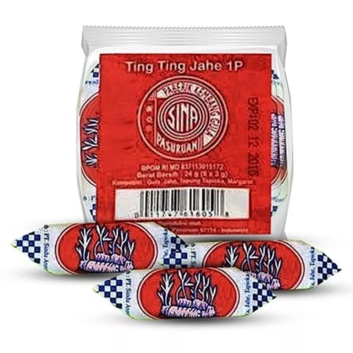 Ting Ting Jahe zázvorové cukríky 24g Sina