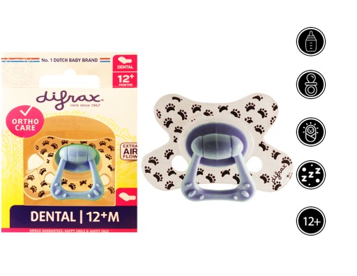 DYNAMICKÝ ORTODONTICKÝ cumlík DIFRAX 12+ m