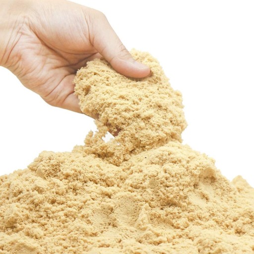 KINETICKÝ PIESOK 1 kg PRÍRODNÝ PIESOK HNEDÝ PIESOK