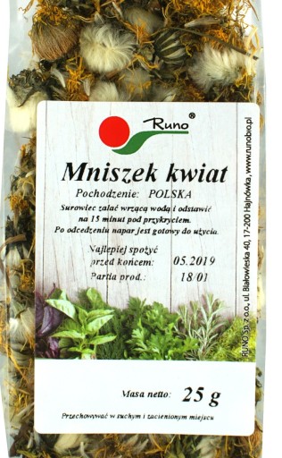 Kvet púpavy Fleece NA OČISTU TRÁVENIA