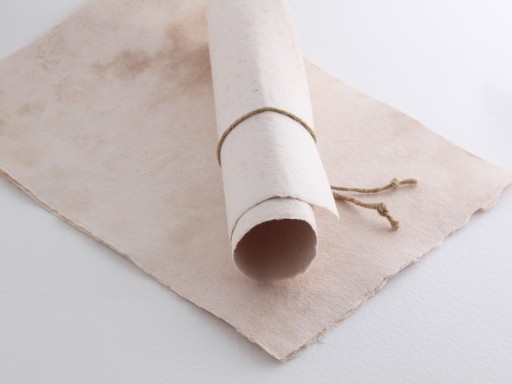 ručný papier A3+ - starý (káva s mliekom)