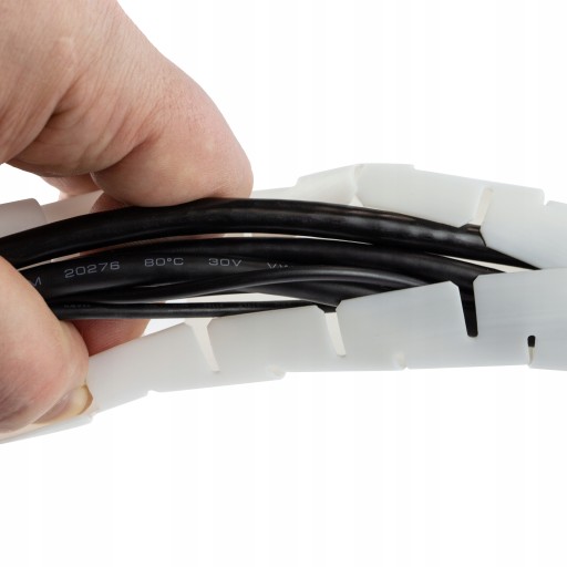 NEKU Organizér na káble a kryt na káble 25mm 2m