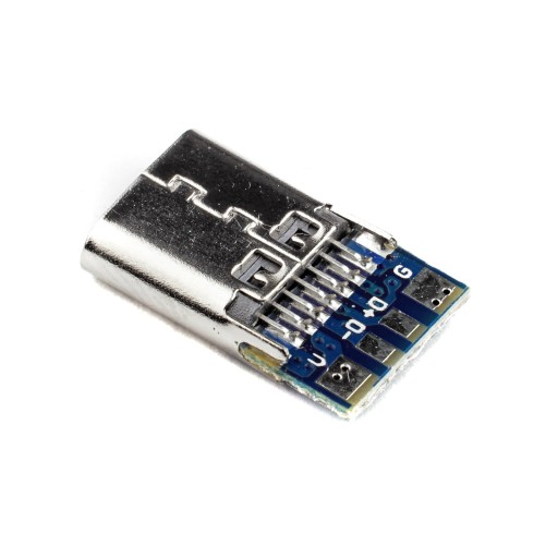 Konektor USB-C Jack Plug samica k USB 3.1 PCB
