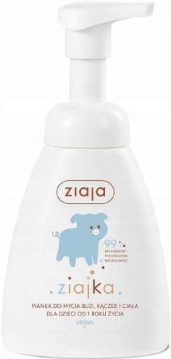 Ziaja Ziajka pena na umývanie úst, rúk a tela 250 ml