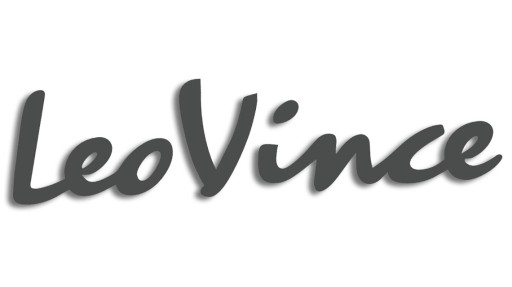 Vysekaná grafitová nálepka LEO VINCE