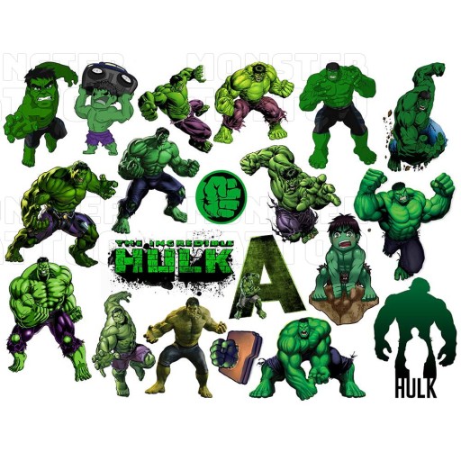 UMÝVAJÚCE DOČASNÉ TETOVANIE PRE DETI DETI HULK ORIGINÁLNE DIZAJNY