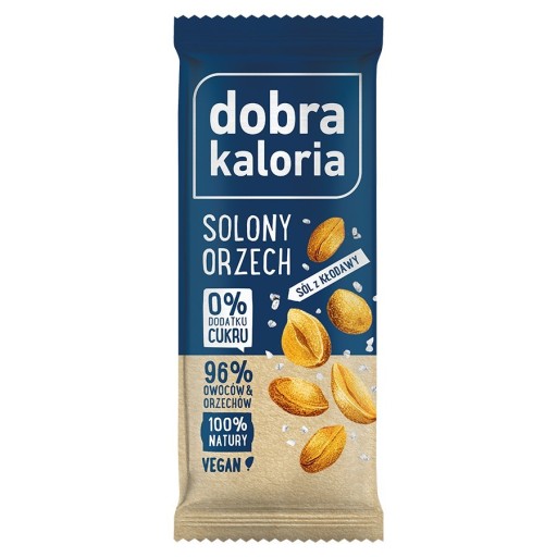 Dobra Calorie Ovocná tyčinka Slaný orech 35 g