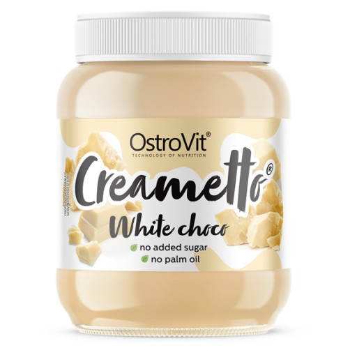 OstroVit Creametto KRÉMOVÁ BIELA ČOKOLÁDA BEZ CUKRU