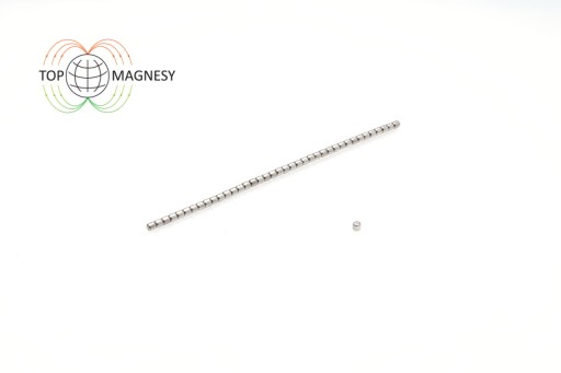 Neodymový magnet valcový MW 1,5x1,5 N38 50 ks.