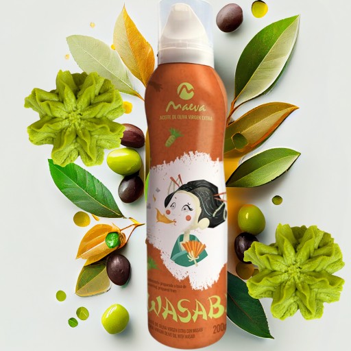 WASABI olivový olej sprej 200 ml ochutený olivový olej
