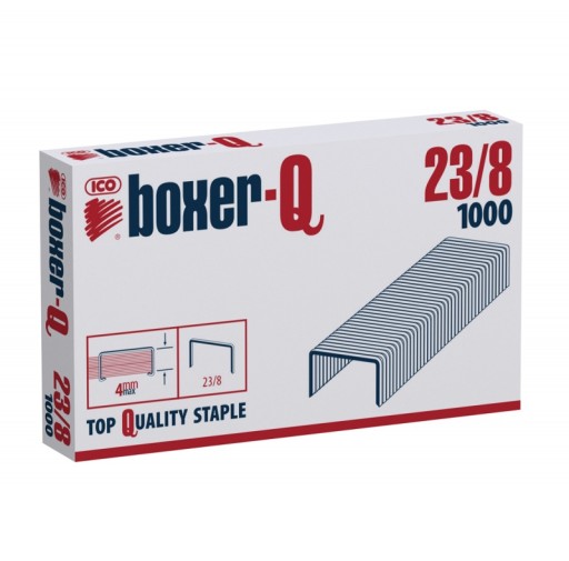 Sponky ICO Boxer 23/8 1000 ks, pozink