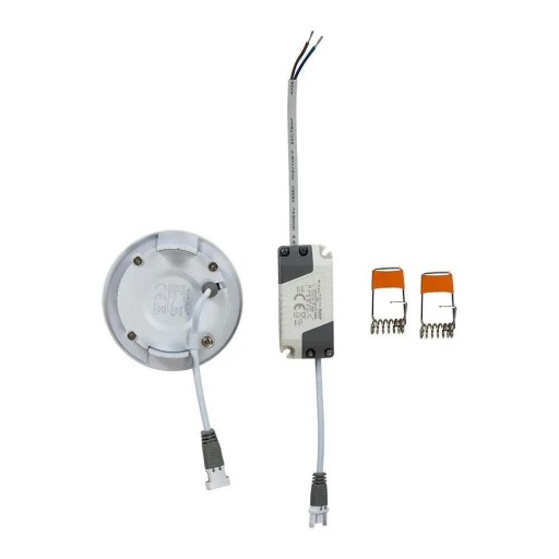 V-TAC Premium Downlight LED panel 3W okrúhly fi84 VT-307 4000K 130lm