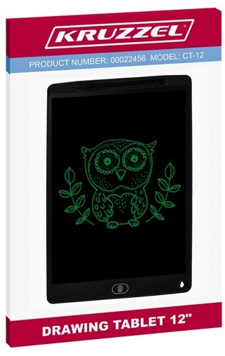 GRAFICKÝ TABLET NA KRESLENIE ZNIKOPIS tabuľa + stylus pre deti KRUZZEL